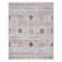 Samira Tanis Ivory Tan Gold Moroccan Bohemian Machine Washable Indoor Area Rug, Flat Pile for Living Room & Bedroom