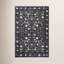 Tapis noir Rifle Paper Co. x Loloi-110964389