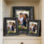 Cadre photo noir 8 pièces x 10 po avec devant en plexiglas 1PC noir