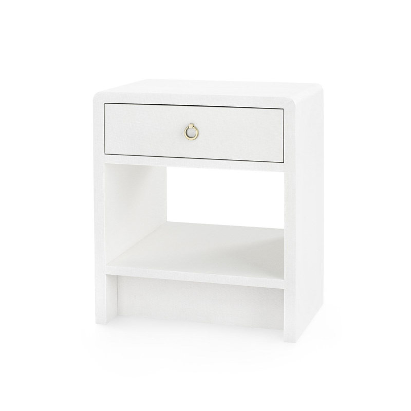 Benjamin End Table, White