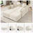 6-Piece Upholstered Boneless Modular Sectional Couch U-Shaped Sofa With Ottoman-639076290