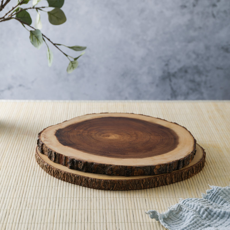 Artesà Rustic Large Serving Board, 35Cm, Set Of 2