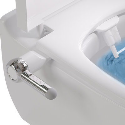 Bidet Attachment For Toilet, Non-electric Ultra-slim Dual Spray (rear & Feminine Wash), Cold Water Bidet With Adjustable Pressure Control