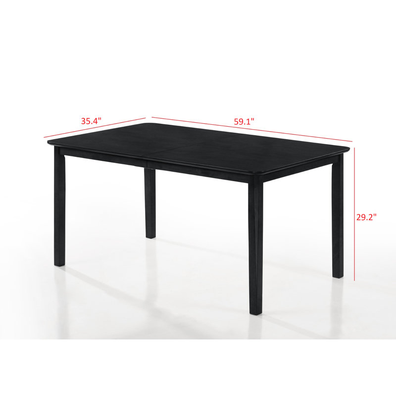 Treport Dining Table Set, Dark Gray