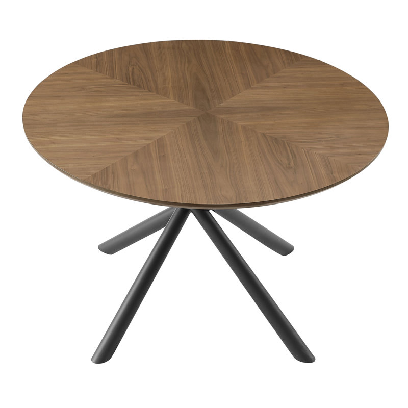 Table de bout 53,14 po en MDF, H 29,75 po x L 53,14 po x l 53,14 po, Noyer