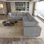 Upholstered L-Shaped Sectional-1595292045