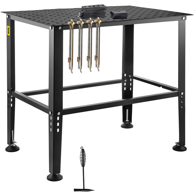 Table de soudure 36 "x24" 800LBS avec plusieurs trous de fixation