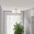 Flaire Fabric Semi Flush Mount-535900989-420096979
