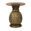 Table d'appoint ananas 23 po avec plateau en verre