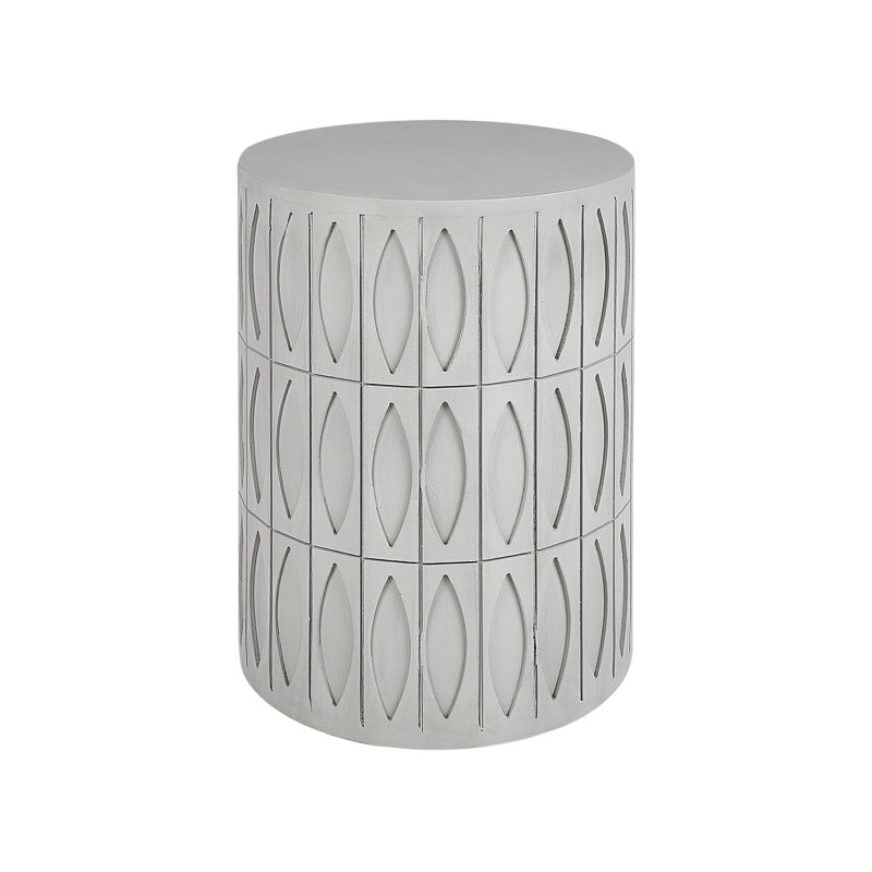 Lavely Drum End Table