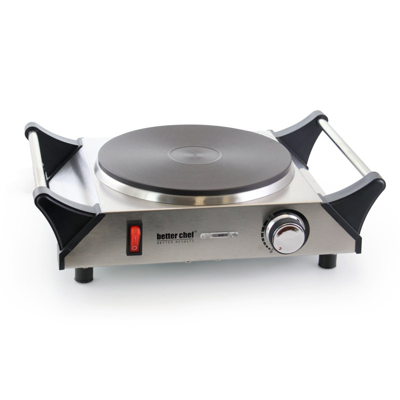 Better Chef 1500 Watt Electric Single Hot Plate