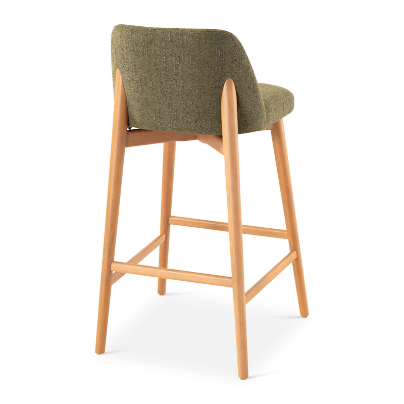 Tonia Bar/Counter Stool - Texan Burnish Guardian Seat - Domasco Frame, Bar Stool (29.5" Seat Height), Texan Burnish/Domasco