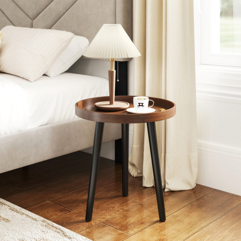 Table basse Mid Century Modern, Brun