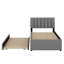 Lit plateforme tapissier simple Teddy-118807358