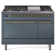 ILVE Nostalgie II 48 in Dual Fuel Range, 8 Burner, Griddle