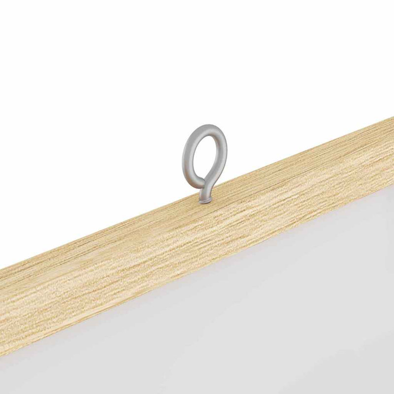 vidaXL Bulletin Board Folding Manual Solid pine wood Office Supplies Pin Memo, White, 80cm H x 80cm L