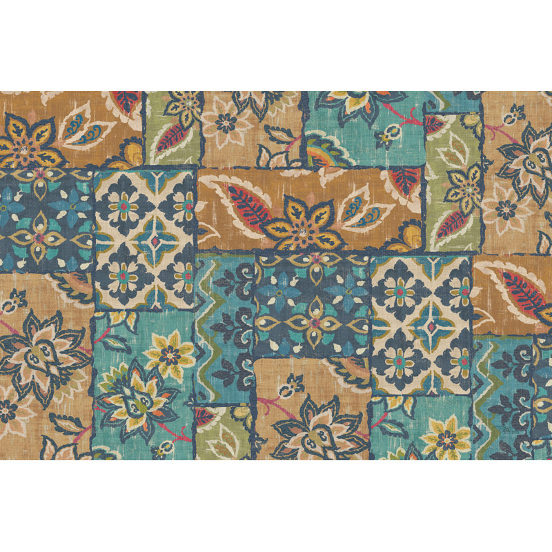 «Gypsy Patchwork» par Pela Studio - impression sur toile tendue, H 8 po x l 12 po x P 1,25 po, Non, Toile tendue