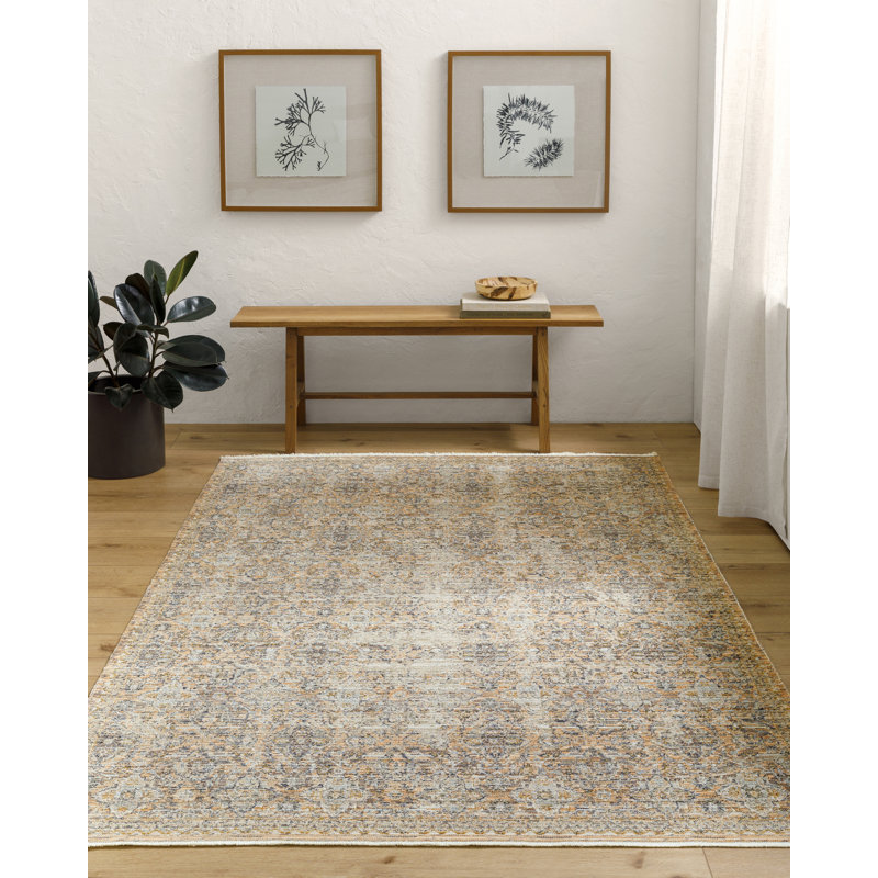 Tapis lavable à la machine Becki Owens x Livabliss Ren, Rectangle 9 pi x 13 pi 1 po