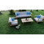 Outdoor 4 - Piece Teak Conversation Set