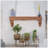 S/3 BAMBOO PLANTERS 11/13/15", BROWN