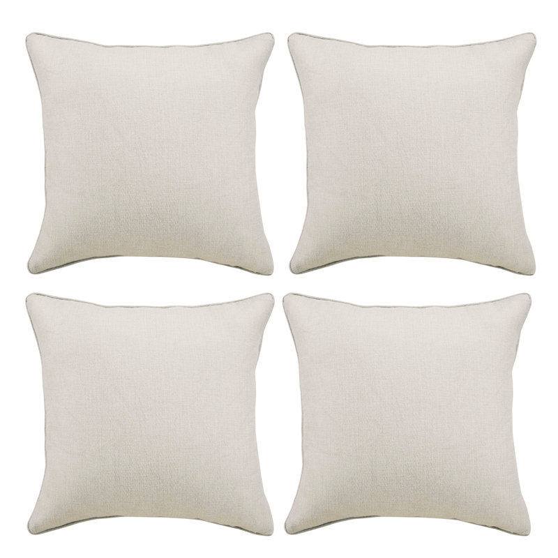 Efren Square Cushion, Natural