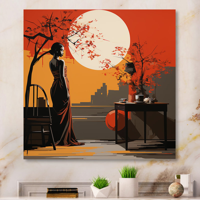 - Reproduction d'art mural en métal afro-américain, H 30 po x l 30 po