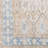 Jivika Oriental Blue/Wheat/Cream Area Rug-787664307