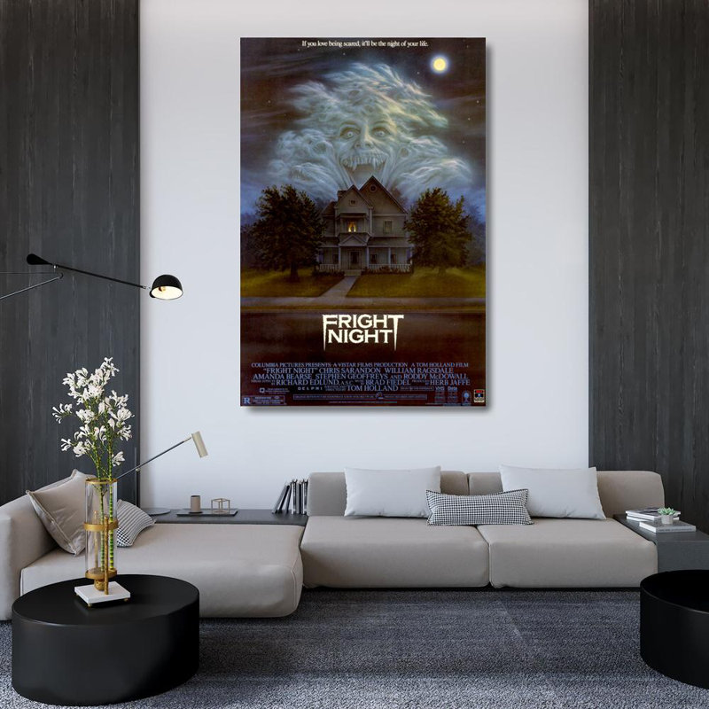 Fright Night, H 48 po x l 32 po