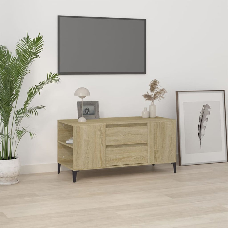 Keida TV Stand for TVs up to 43", Sonoma Oak