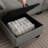 109 Inch DARK GREY Chenille Modular Sectional Sofa,  L-Shaped Cloud Couch With Storage Ottoman, DIY Combination For Living Room-1649780894-1649780892