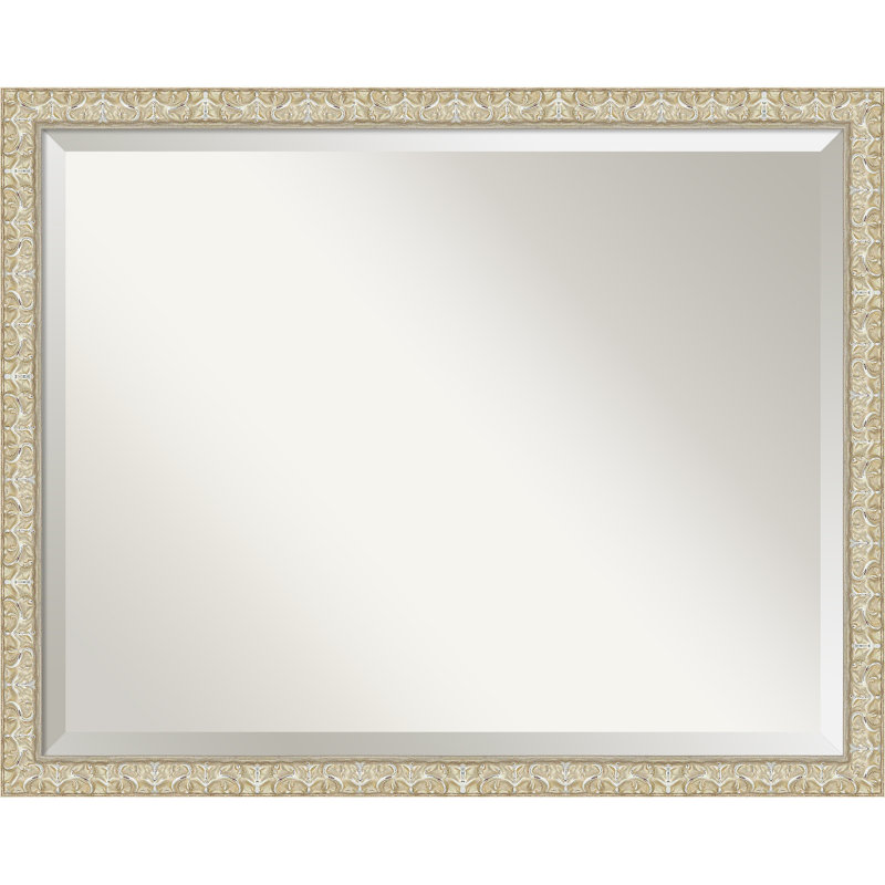 Miroir mural Lila, Argent argent, 24,5 po x 30,5 po