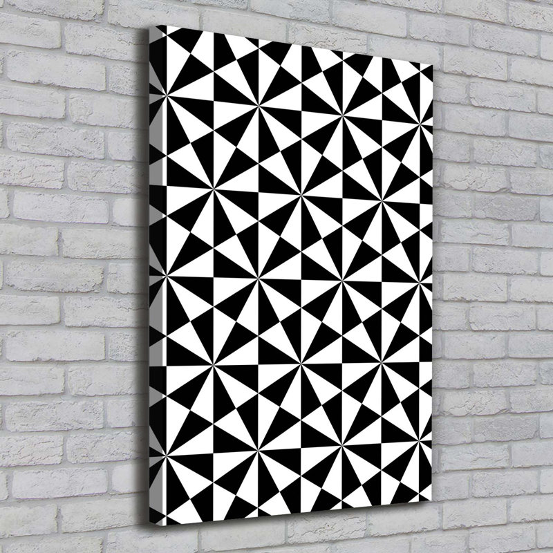 Geometric Background - Wrapped Canvas Print