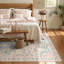  Washable Floral Area Rugs Boho Large Rugs Non-Slip for Bedroom Soft Rubber Backed Carpet-121432002