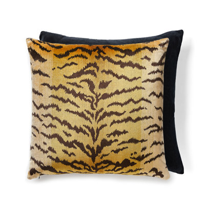 Wild Glamour Silk Pillow Cover & Insert
