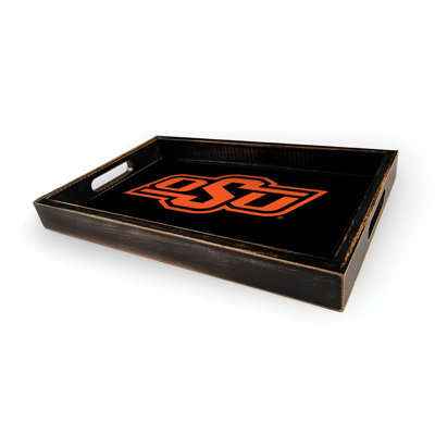 OK State  Bright Line - Team Color Tray