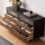 Buffet simple avec rangement rétro