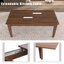 Grande table de salle à manger extensible pour la cuisine et la salle à manger-258485168