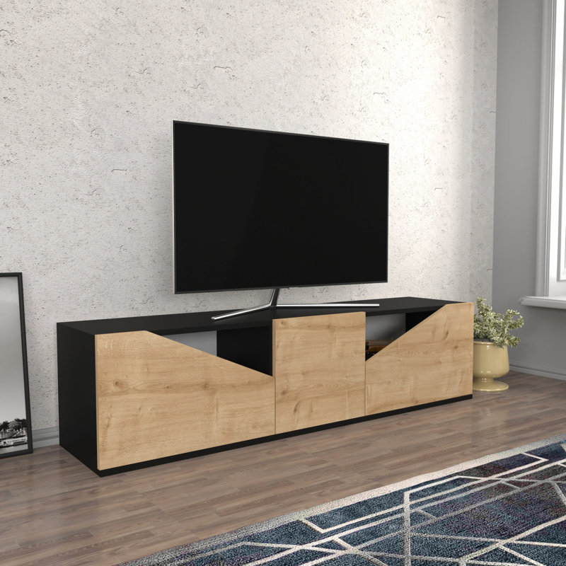 Meuble télé, Beige/gris