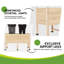 Wooden Raised Garden Bed with Legs,  Deep Elevated Planter Box for Deep-Rooted Plants, for Balcony,-1401985862