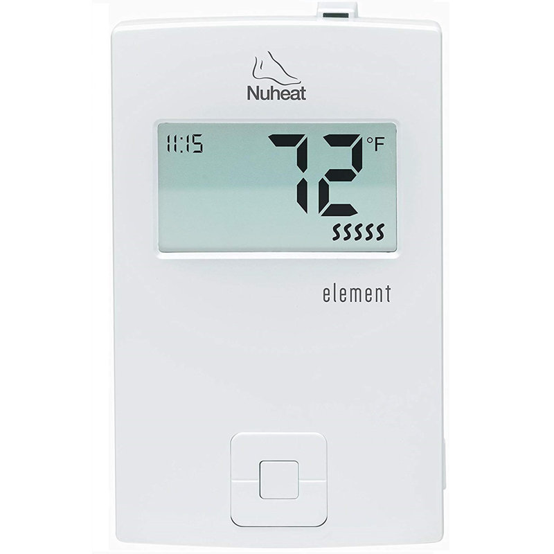 Blanc nuheat blanc non programmable