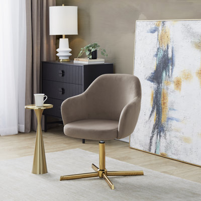 Fauteuil d'appoint pivotant Braylee