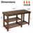 6 Pair Shoe Storage Bench, 3-Tier Shoes Rack-2010958279