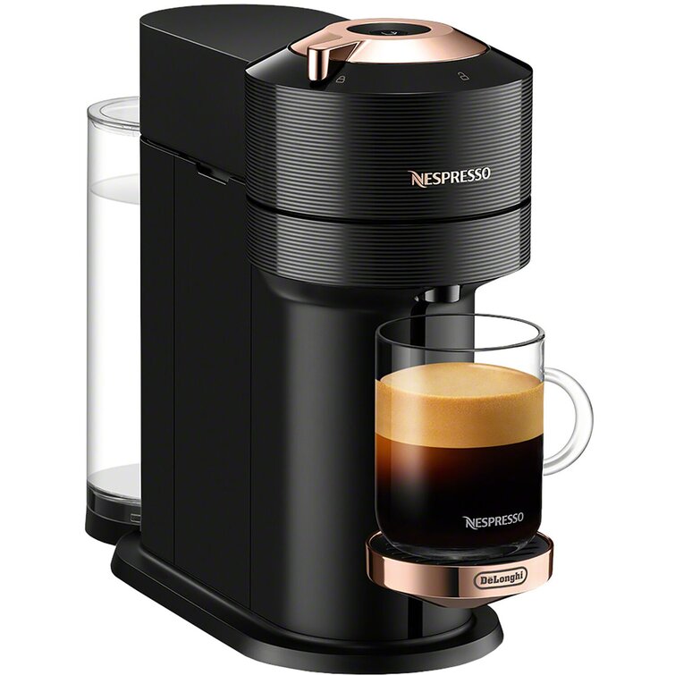 Pair of Black Ceramic Coffee Cups Nespresso Touch 