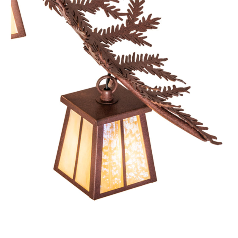 Pine Branch 12 - Light Chandelier