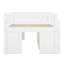 Lit mezzanine double avec armoire de rangement et tableau noir, structure en bois robuste, conception peu encombrante-1923862460