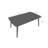 Modern Coffee Table, Walnut Color, 39.4 x 16.3 x 24.4 Inches | 100% Melamine Coated Particle Board, Thickness: 0.7 Inches | Rustic Elegance for Living Room, Stylish & Durable Design, Perfect for Any Décor-612986443-612986447