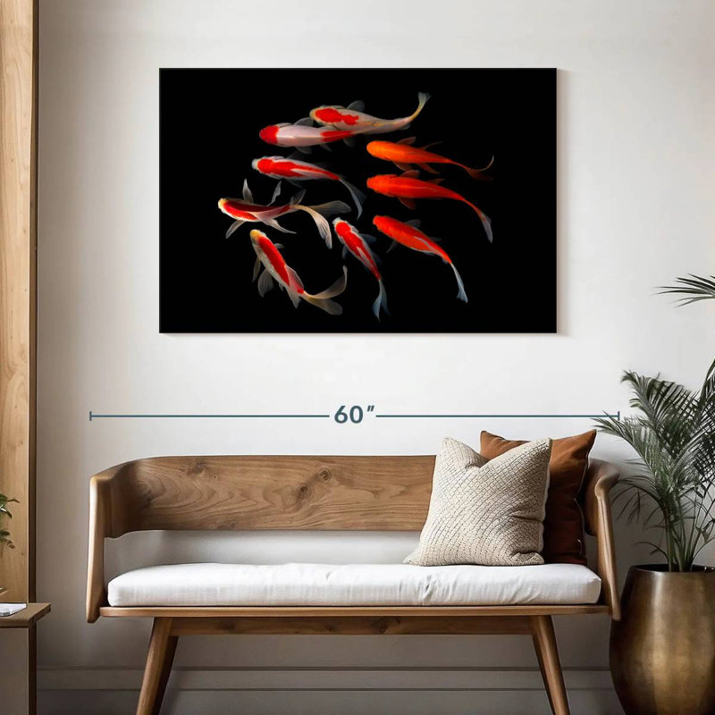 Crowle kuddling koi, H 30 po x l 45 po