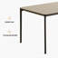 Miseta La table de salle à manger Rock est un simple rectangle-1935145254