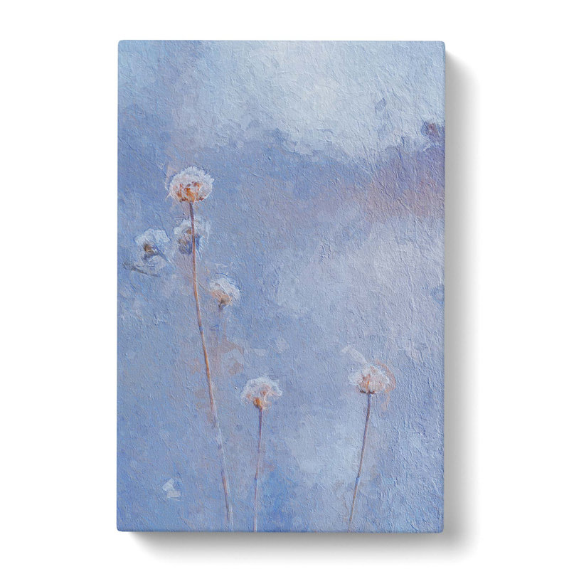 View of the Wild Flowers - Wrapped Canvas Painting Print, 50cm H x 35cm W x 3cm D