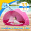 Abri de soleil portatif avec protection contre les rayons UV pour bébé avec abri facile à installer-111721125-111721123